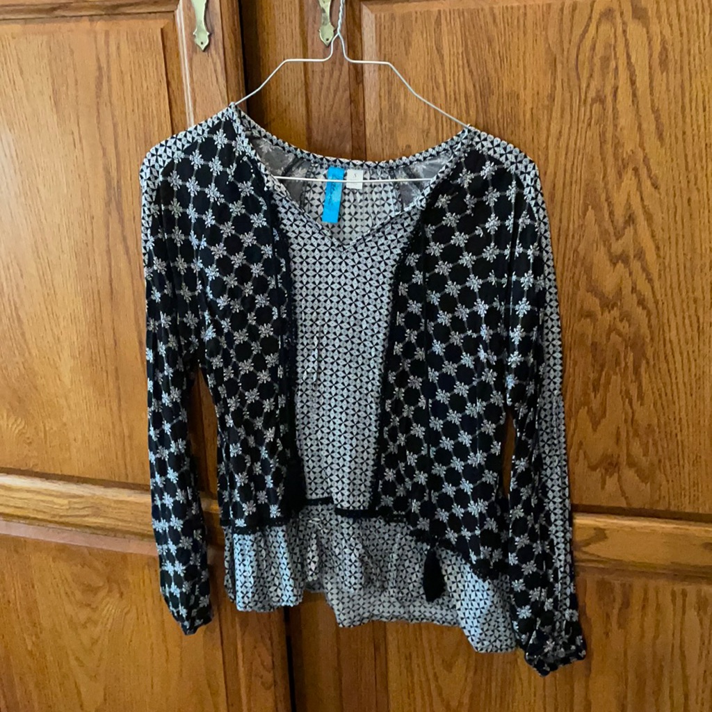 Boutique Patterned Blouse